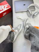 Nk Dunk Low Branco Cinza