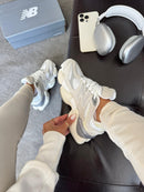 NB 9060 Cinza Branco Couro